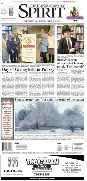 Cover of The Punxsutawney Spirit