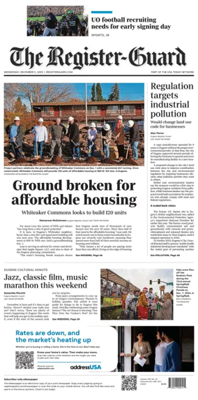 Cover of The Register-Guard