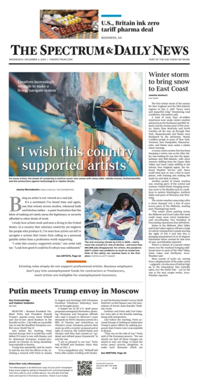 Cover of The Spectrum & Daily News