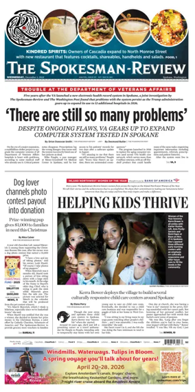 Cover of The Spokesman-Review (Spokane)
