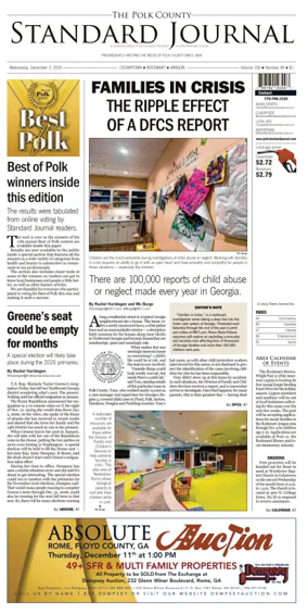 Cover of The Standard Journal