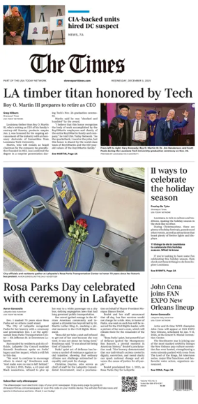 Cover of The Times (Shreveport)