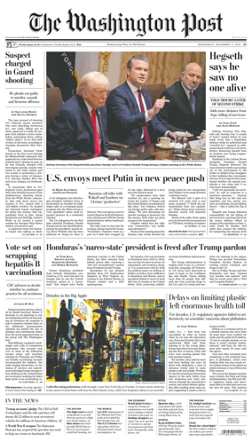 Cover of The Washington Post