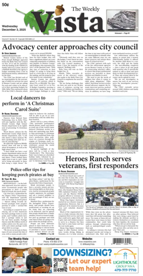 Cover of The Weekly Vista