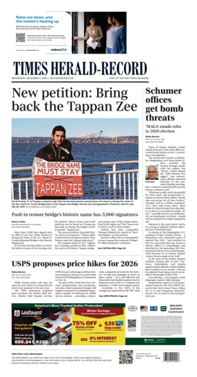 Cover of Times Herald-Record