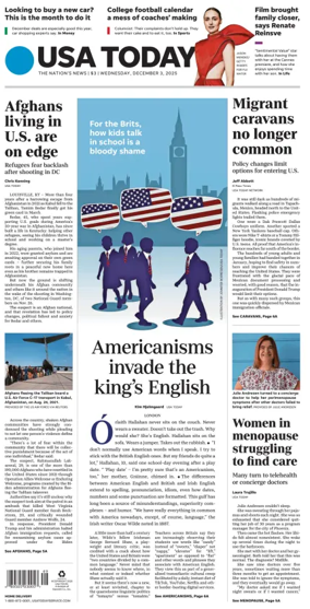 Cover of USA TODAY US Edition