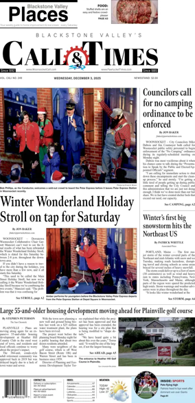 Cover of Woonsocket Call