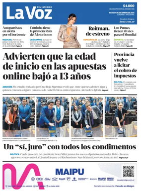 Cover of La Voz del Interior