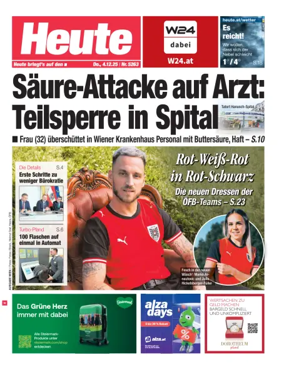 Cover of Heute - Wien Ausgabe