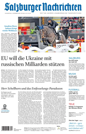Cover of Salzburger Nachrichten