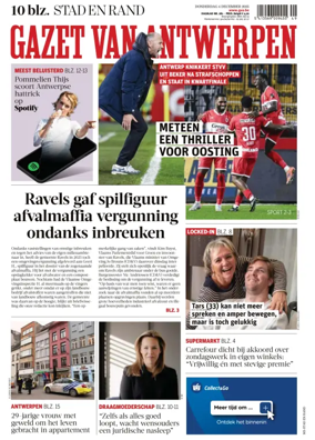 Cover of Gazet van Antwerpen Metropool Stad