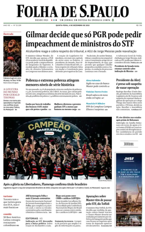Cover of Folha De S.Paulo