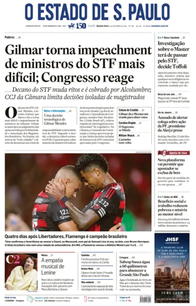 Cover of O Estado de S. Paulo