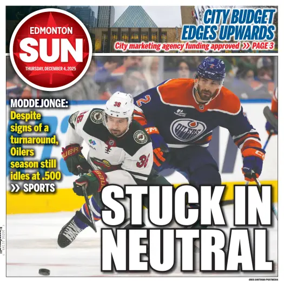 Cover of Edmonton Sun
