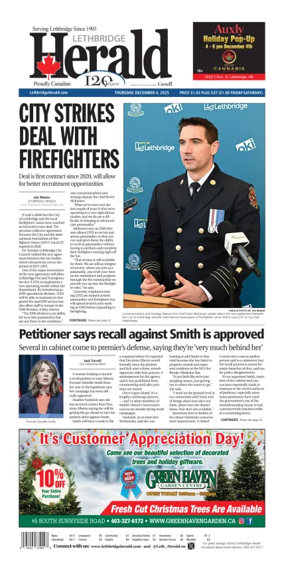 Cover of Lethbridge Herald