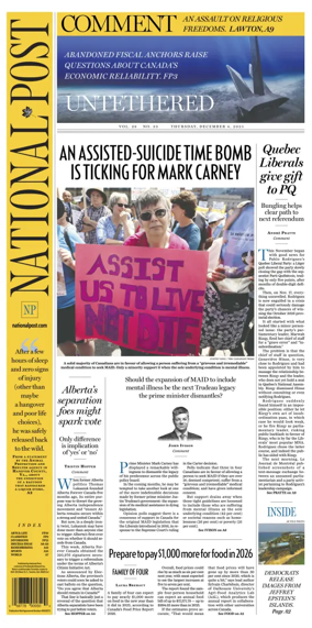 Cover of National Post - (Latest Edition)