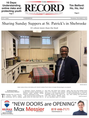 Cover of Sherbrooke Record