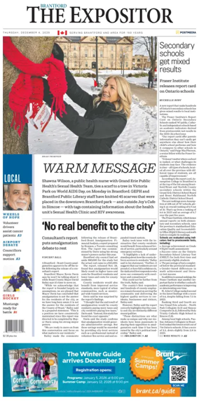 Cover of The Expositor (Brantford)