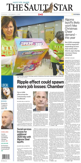 Cover of The Sault Star