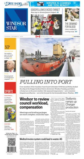 Cover of Windsor Star