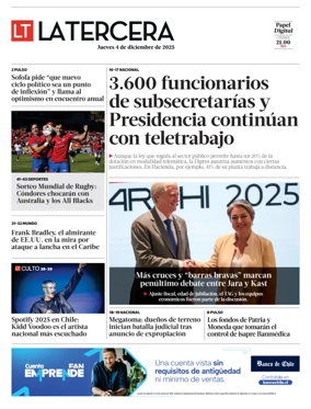 Cover of La Tercera