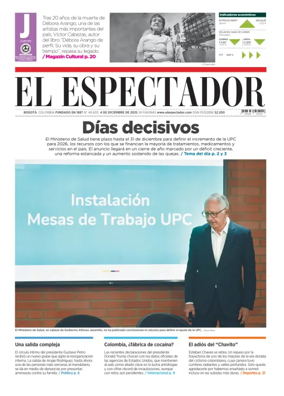 Cover of El Espectador