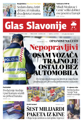 Cover of Glas Slavonije
