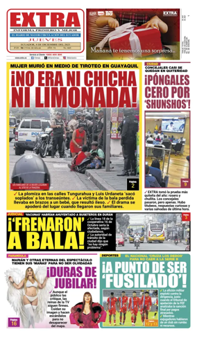 Cover of Diario Extra