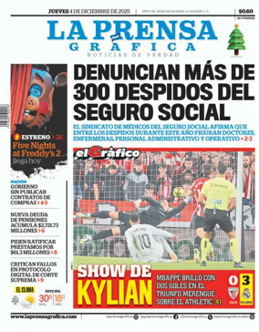 Cover of La Prensa Grafica