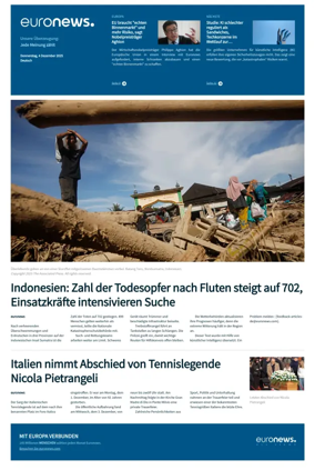 Cover of Euronews (German Edition)