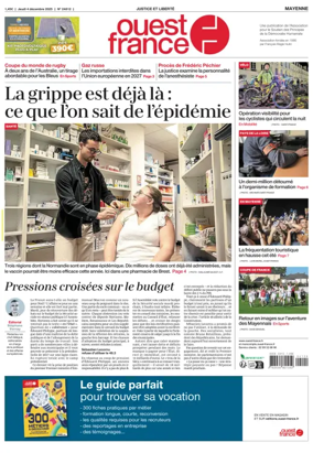 Cover of Ouest France (Laval)