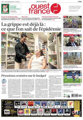 Cover of Ouest France (Orne)