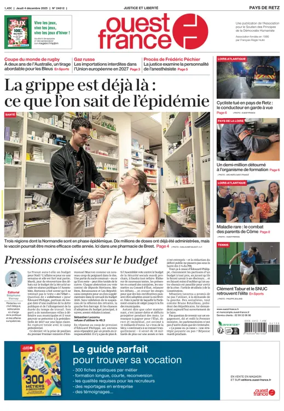 Cover of Ouest France (Pornic / Pays de Retz)