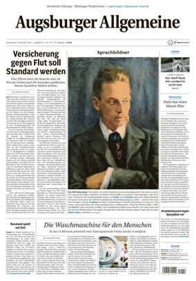 Cover of Augsburger Allgemeine (Land Nord)