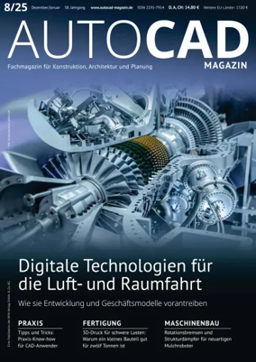 Cover of Autocad and Inventor Magazin