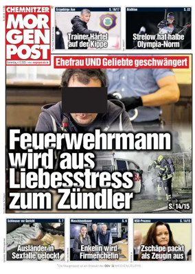 Cover of Chemnitzer Morgenpost