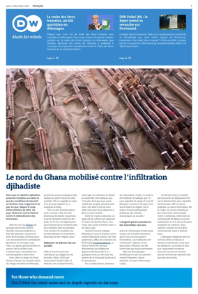 Cover of Deutsche Welle (French Edition)