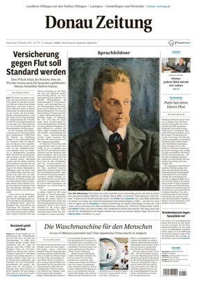 Cover of Donau Zeitung
