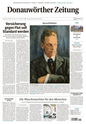 Cover of Donauwoerther Zeitung