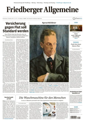 Cover of Friedberger Allgemeine