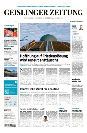 Cover of Geislinger Zeitung