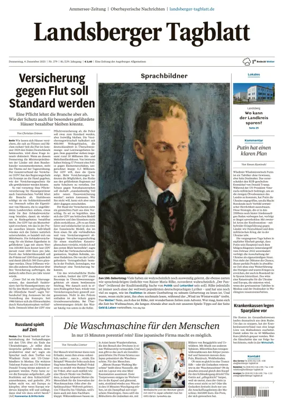 Cover of Landsberger Tagblatt