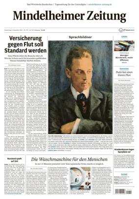 Cover of Mindelheimer Zeitung