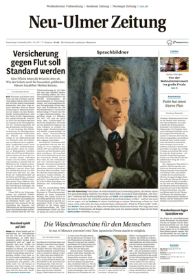 Cover of Neu-Ulmer Zeitung