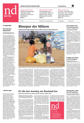 Cover of Neues Deutschland