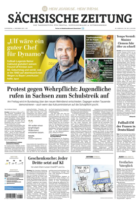 Cover of Sächsische Zeitung  (Freital)
