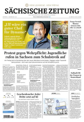 Cover of Sächsische Zeitung  (Görlitz)