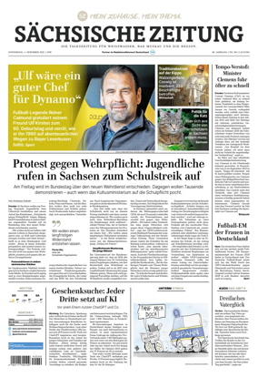 Cover of Sächsische Zeitung (Weißwasser)