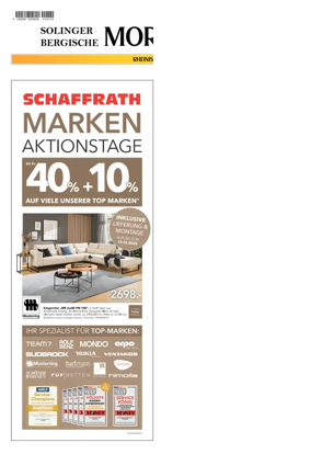 Cover of Solinger Bergische Morgenpost/Remscheid