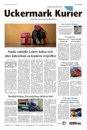 Cover of Templiner Zeitung